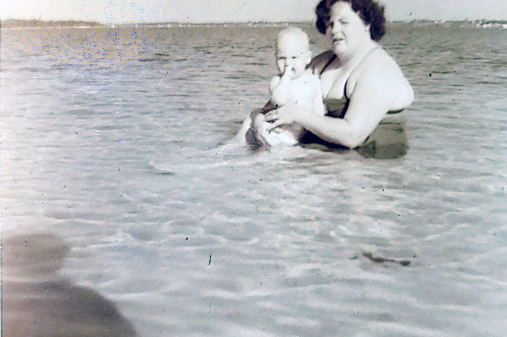 1950s – Swimming in Crooked Lake